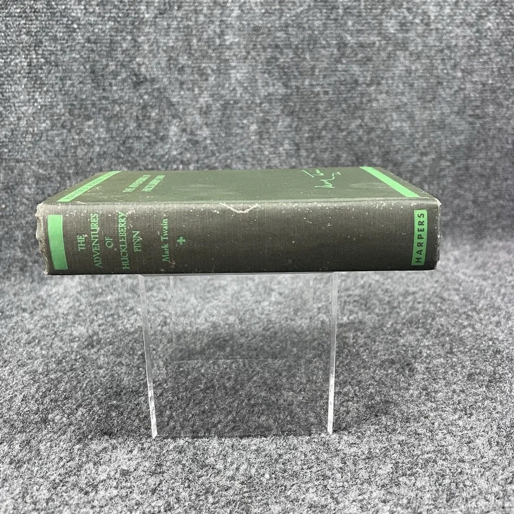 The Adventures of Huckleberry Finn Mark Twain, 1931, Hard Cover Harper's Classic